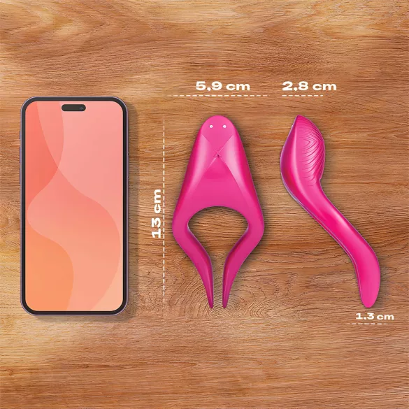 Durex Tease & Ride - vibrators sievietēm klitora stimulācijai rozā