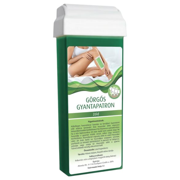 Ritošais vaska patronas plaša rullīša galva (100ml) - zaļa