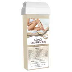  X-Epil - Vaska kasetne ar rullīti - ar platu rullgalvu (100 ml) - ar pūderi