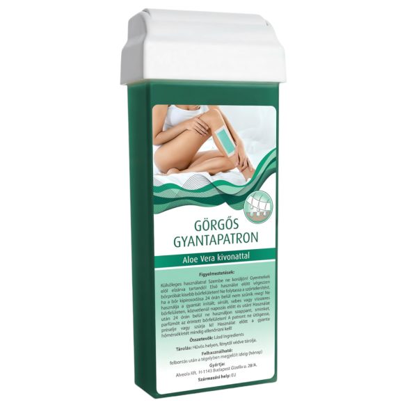 Rullīšu sveķu kārtridžs ar platu rullīti (100ml) - alveja