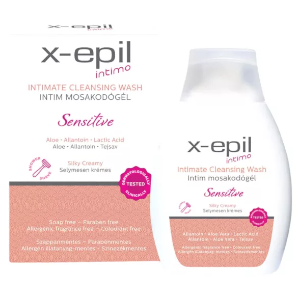 X-Epil Intimo Sensitive - intīmais mazgāšanas gels 250ml