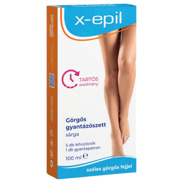 X-Epil - rullīšu vaska komplekts - dzeltens
