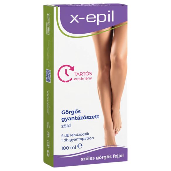 X-Epil - vaska vaska komplekts - zaļš