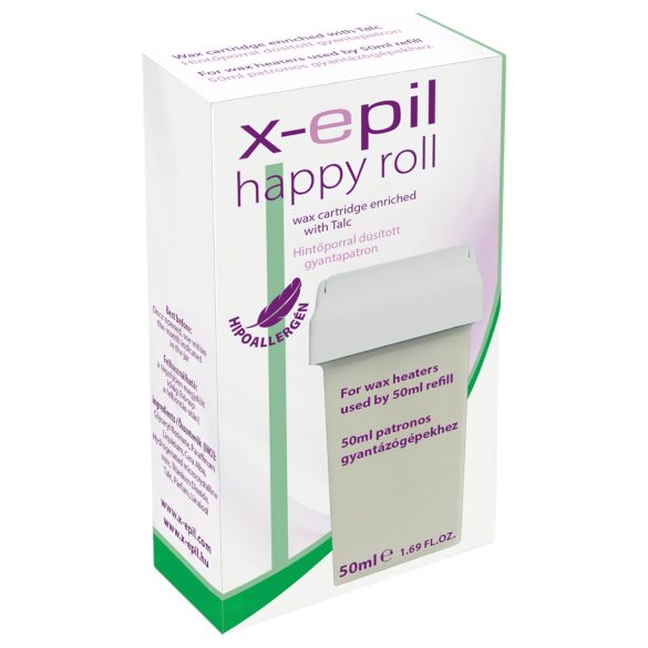 X-Epil Happy Roll - vaska kārtridžs (50 ml) - hipoalerģisks