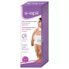 X-Epil - depilācijas krēms sejai un bikini zonai 40ml