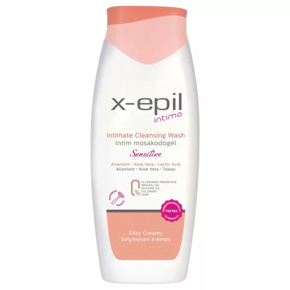 X-Epil Intimo Sensitive - intīmā mazgāšanās želeja (400 ml)