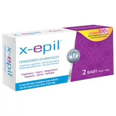 X-Epil - grūtniecības tests ātrais 2 gab.
