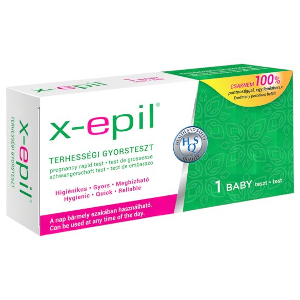 X-Epil - grūtniecības ātrā testa strēmelīte (1 gab.)