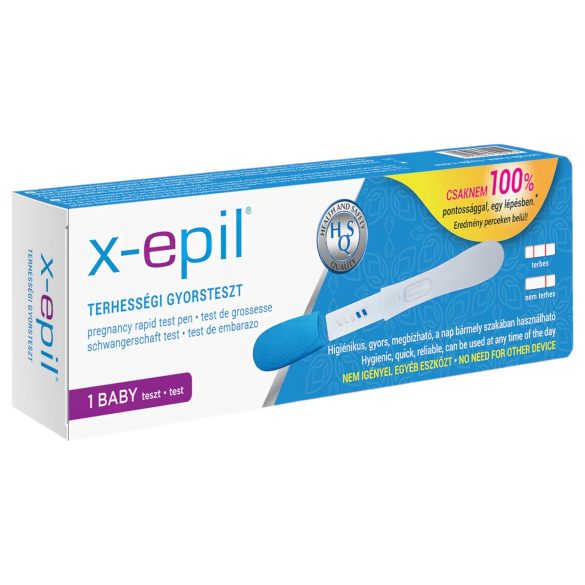 X-Epil - grūtniecības ātrais tests pildspalvas veidā (1 gab.)