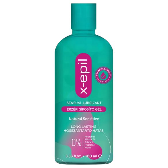 X-Epil Natural Sensitive - jutekliskais lubrikants (100ml)