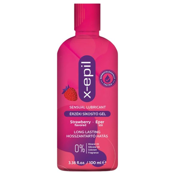 X-Epil zemeņu aromāta lubrikants (100ml)