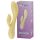 Desirel Desire Dew - gudrais vibrators ar klitora stimulatoru (dzeltens)