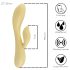 Desirel Desire Dew - gudrais vibrators ar klitora stimulatoru (dzeltens)