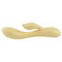 Desirel Desire Dew - gudrais vibrators ar klitora stimulatoru (dzeltens)