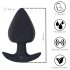 Desirel Obsidian - gudrais anālais vibrators (melns)