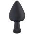 Desirel Obsidian - gudrais anālais vibrators (melns)