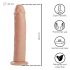 Desirel Kārīgu Svētlaime - piesūcekņa dildo (dabīgs)