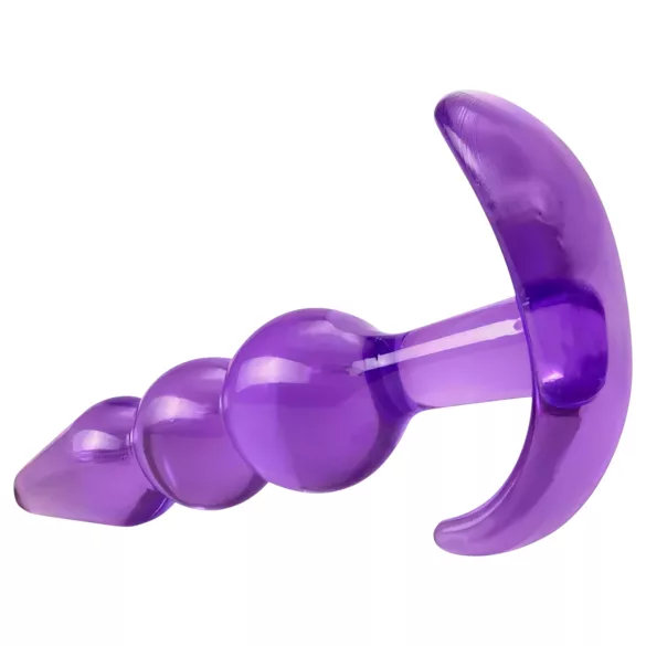 Desirel - anālais plug ar bumbiņām, violets