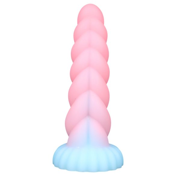 OgazR - spožo vienradža dildo - 22cm (varavīksne)