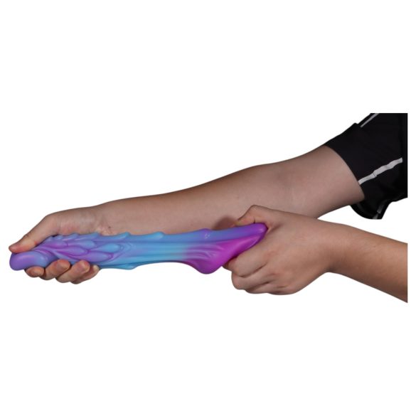 OgazR - dilds spīdošs pūķa forma 22cm lillā-rozā