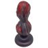 OgazR - sfēriska anālā rotaļlieta - 10,5 cm (melna)