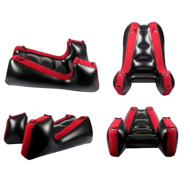 Magic Pillow - piepūšams seksa dīvāns sarkans