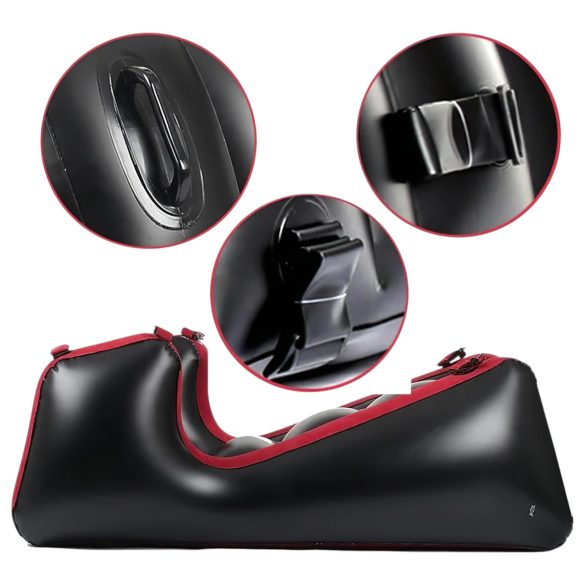 Magic Pillow - piepūšams seksa dīvāns sarkans