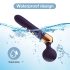 Lokanā, uzlādējama masāžas vibrators (melns)