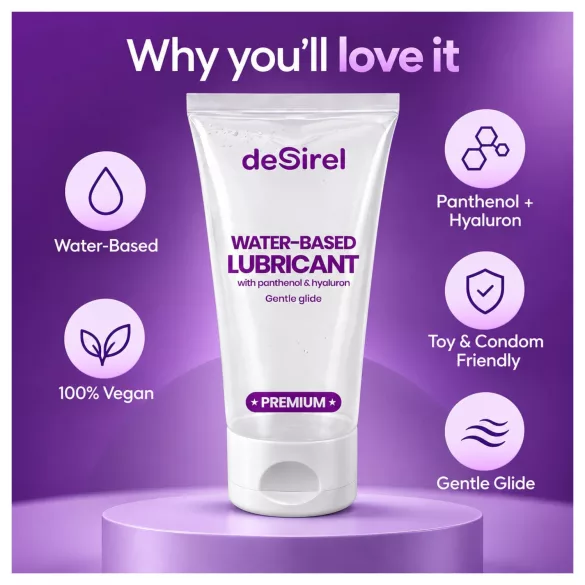 Desirel - kopjojošas iedarbības ūdens bāzes lubrikants (50 ml)