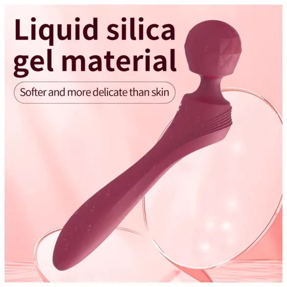 Lonely - vibrators sievietēm ar izliektu formu, sarkans