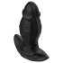 Kangvo - magnētisks piepūšams silikona dildo (melns)