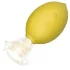 Lemon Squeeze - citronformas klitora sūcējs-vibrators (dzeltens)