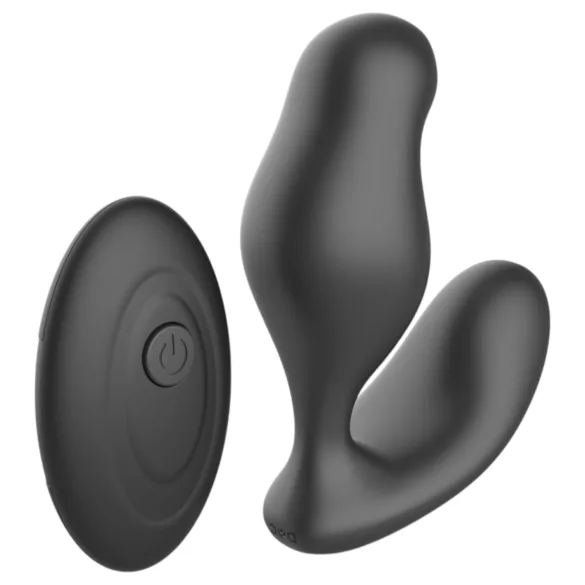 Mroow - prostatas vibrators ar tālvadības pulti (melns)