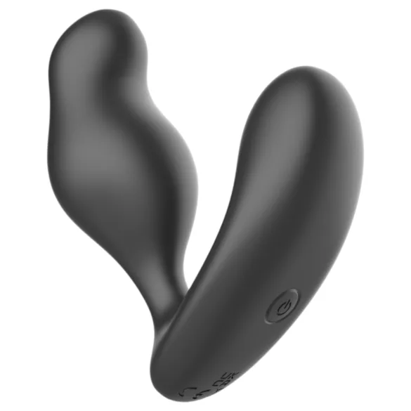 Mroow - prostatas vibrators ar tālvadības pulti (melns)