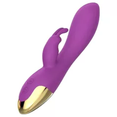 Mroow - trusīša klitora vibrators ar rokturi (violets)
