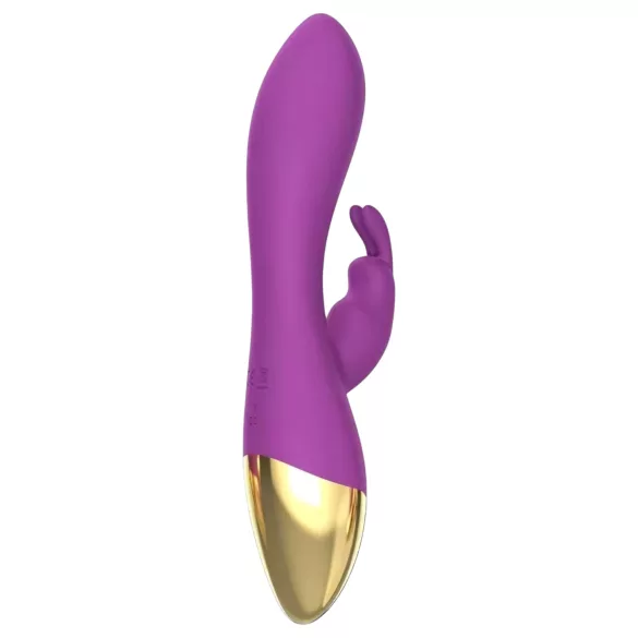 Mroow - trusīša klitora vibrators ar rokturi (violets)