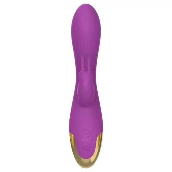 Mroow - trusīša klitora vibrators ar rokturi (violets)