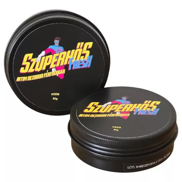 Supervaronis Fresh - intīmais krēmdezodorants vīriešiem (60 g)