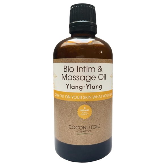 Coconutoil - Bio Intīmā un masāžas eļļa Ylang-Ylang (80ml)