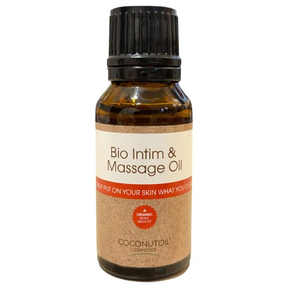 Kokosriekstu eļļa - Bio intīmā un masāžas eļļa (20 ml)