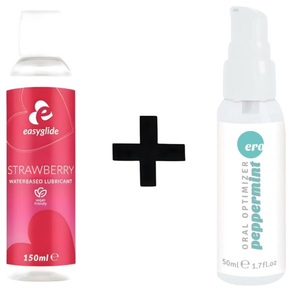 Orālais sekss - komplekts pāriem - gēls un lubrikants