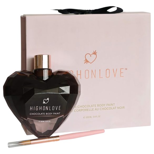 HIGHONLOVE - šokolādes ķermeņa krāsa (100ml)
