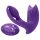 Inya Bump-N-Grind - radios, sildošs 2in1 klitora vibrators (violets)