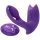 Inya Bump-N-Grind - radios, sildošs 2in1 klitora vibrators (violets)