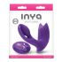 Inya Bump-N-Grind - radios, sildošs 2in1 klitora vibrators (violets)