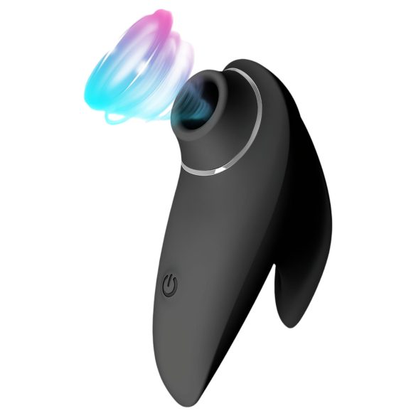 AlvUp - klitora stimulators ar gaisa viļņiem vibrators melns