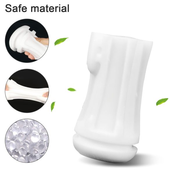 AlvUp - sūknējošs vibrācijas masturbators (melns)