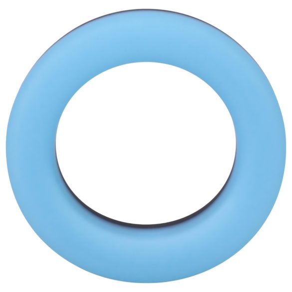 Doc Johnson vibrējošs gredzens loceklim ar gaismu zils