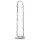Addiction Crystal - dildo ar piesūcekni caurspīdīgs 18 cm