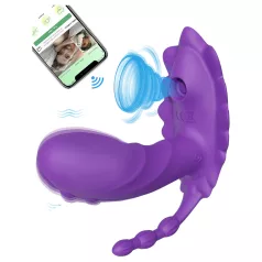   AlvUp - valkājams ar lietotni vadāms uzklājams vibrators (violets)